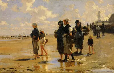 Fishing for Oysters at Cancale John Singer Sargent